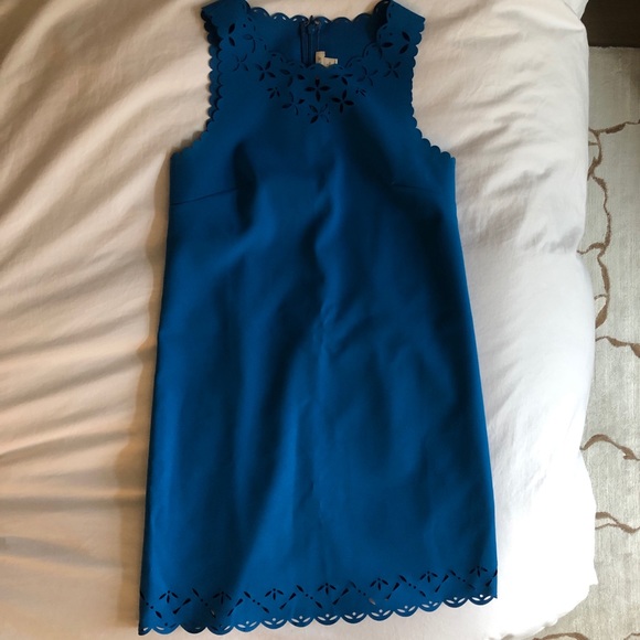 J. Crew Laser Cut Shift Dress - Picture 2 of 5